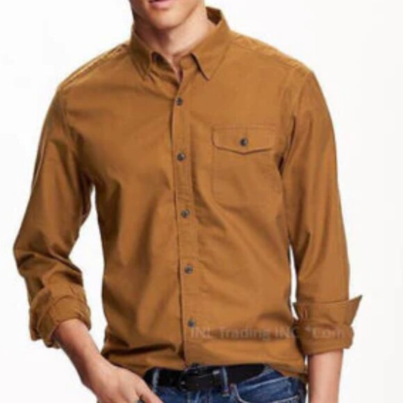 [Old Navy] Heavy Twill Button Down Shirt - Size XL - Picture 1 of 13